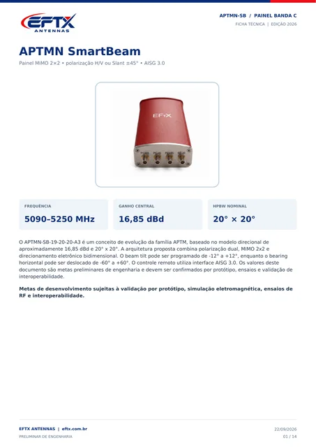 Documento técnico APTMN SmartBeam