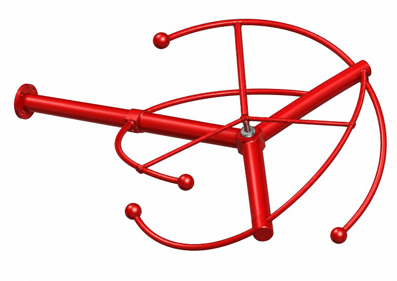 AFCAN · Ring antenna for FM broadcasting, circular polarization